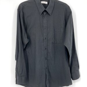 Pierre Cardin Men’s Black Shirt Size 17 34/35